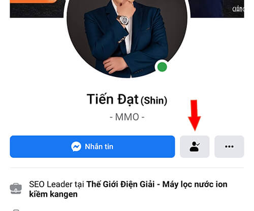 Trang cá nhân bạn muốn bỏ theo dõi