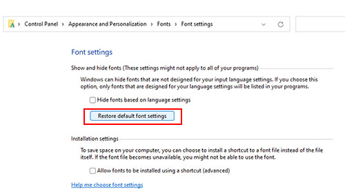 Sửa lỗi Font chữ trên máy tính Windows 11, Facebook, Word, Excel ...