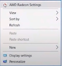 AMD Radeon Setting
