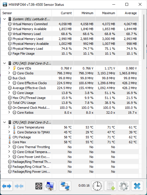 Xem nhiệt độ CPU theo từng lõi