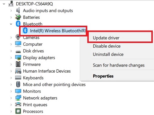 Driver Bluetooth trên windows 11