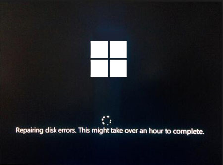 Repairing disk error windows 11 và win 10