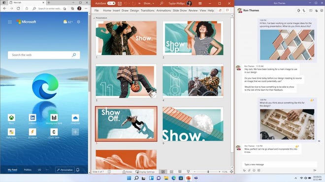 Tính năng mới windows 11 21H2