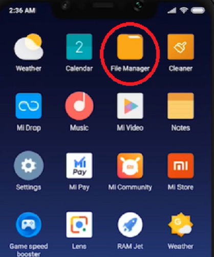 File Manager Xiaomi