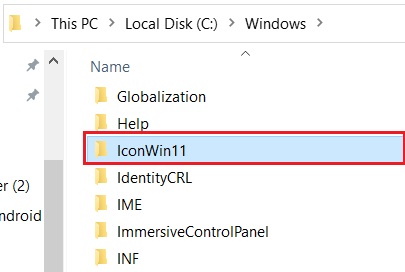 giao diện windows 11 cho win 10